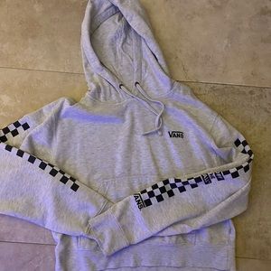 Grey vans hoodie